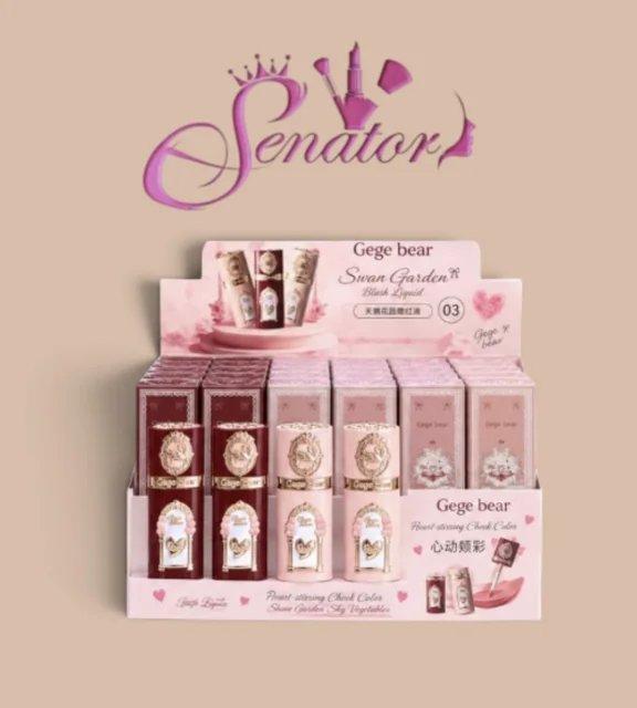 رژگونه سلطنتی 1380 طرح فلاورنوز GeGe Bear